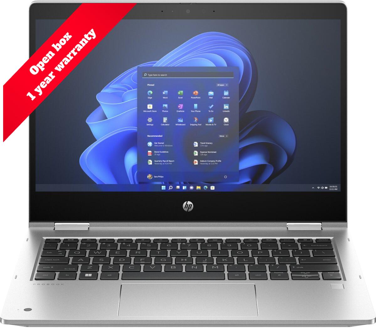 HP PROBOOK X360 435 G8 + AI PC 2021-2022 (open box)