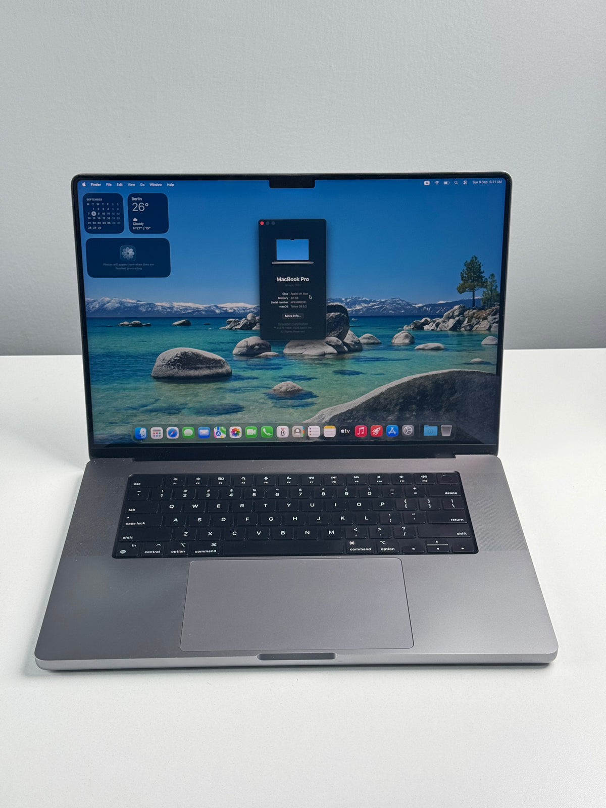 MacBook Pro 16-inch M1 max 32/1Tb