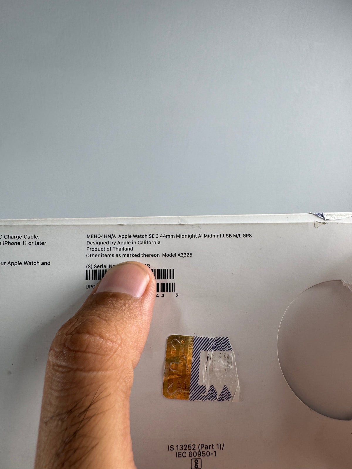 Apple Watch SE 3 44mm midnight