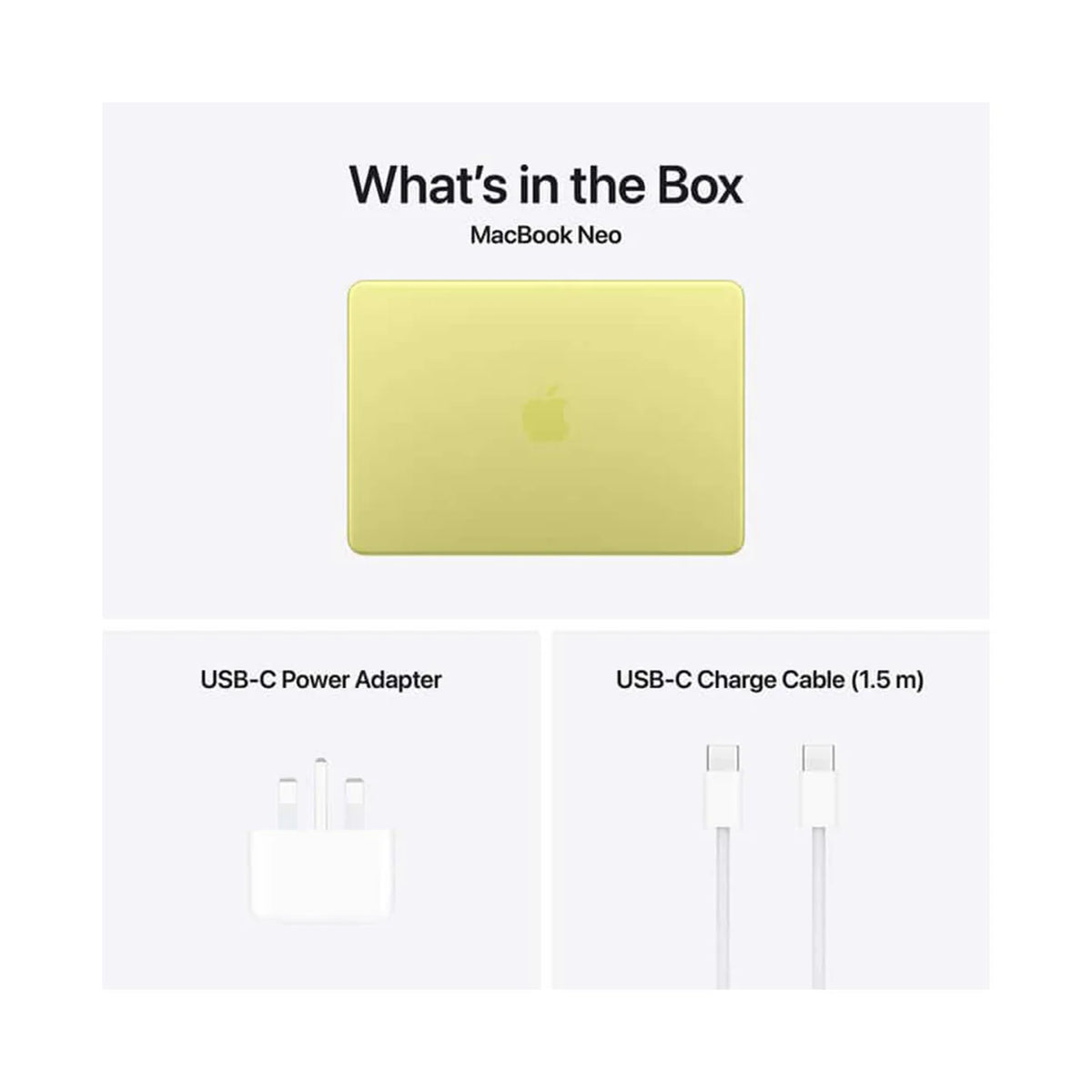 Apple MacBook Neo 13" 8GB RAM 512GB Citrus