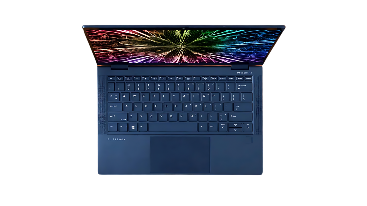 HP ELTEBOOK DRAGONFLY G2 core i7 11th gen 4K flip