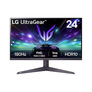 LG 24GS50F-B 24" 1ms 180Hz Gaming Monitor